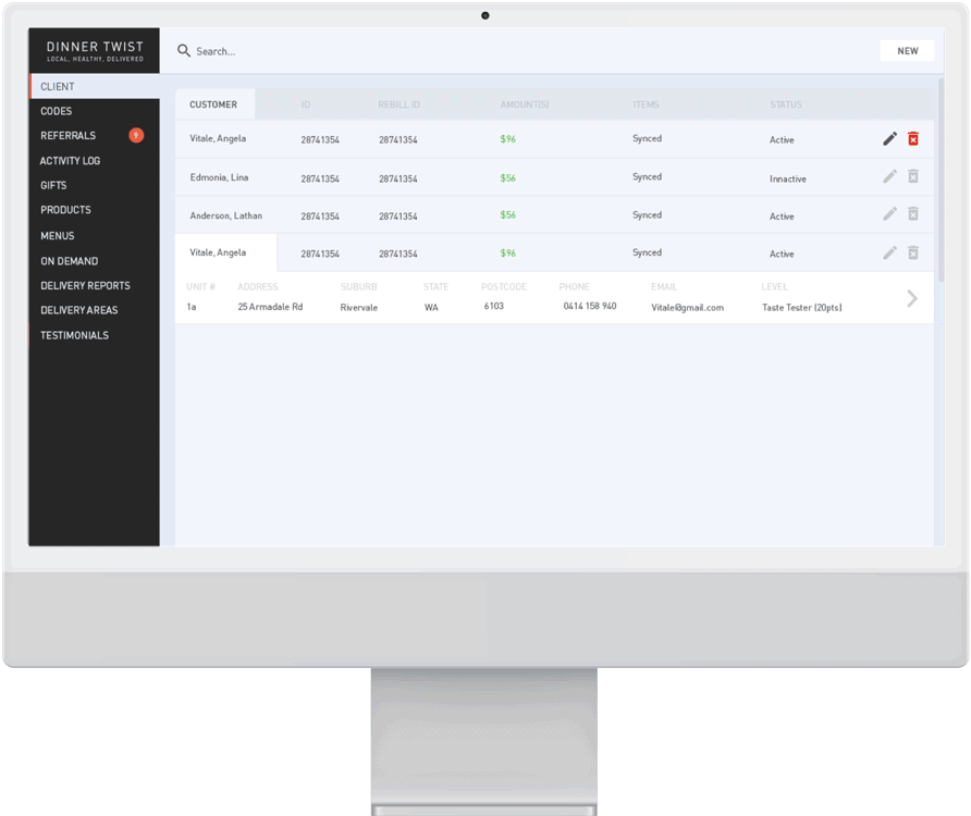 Dinner-Twist-dashboard