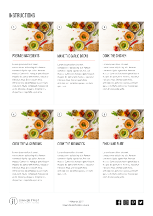 Dinner Twist recipe book 3