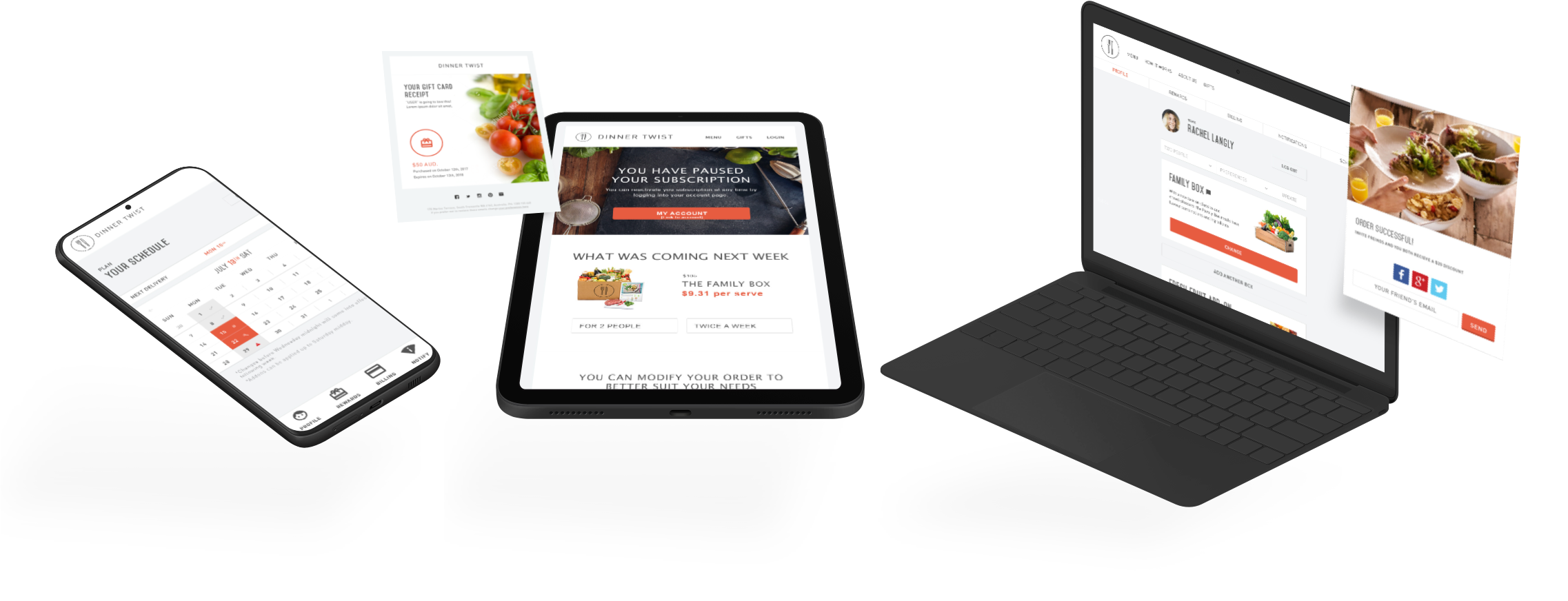 Dinner Twist retention