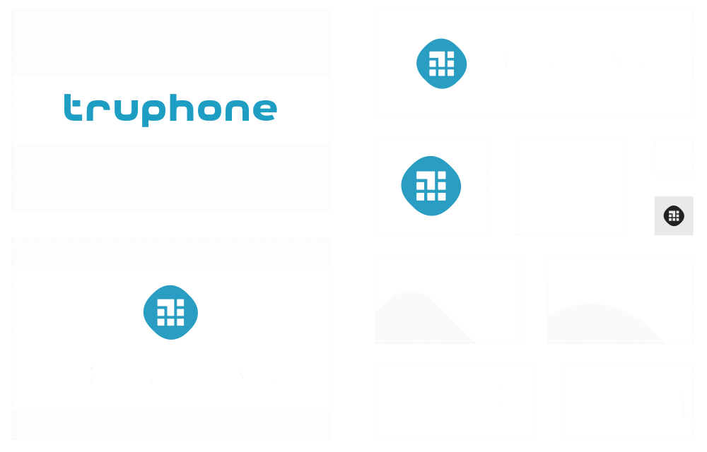 Truphone logo options