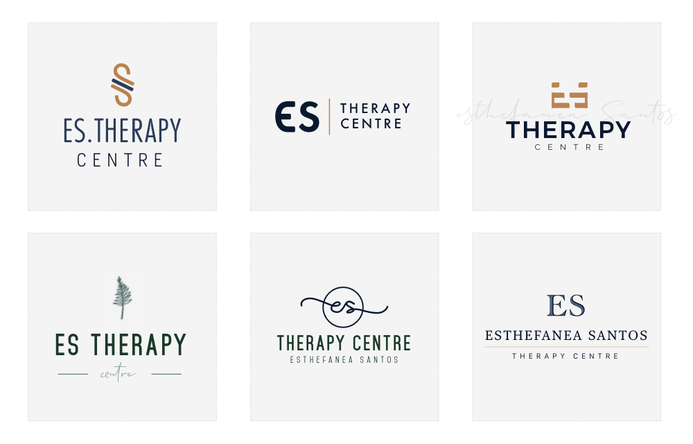 ES Therapy branding options