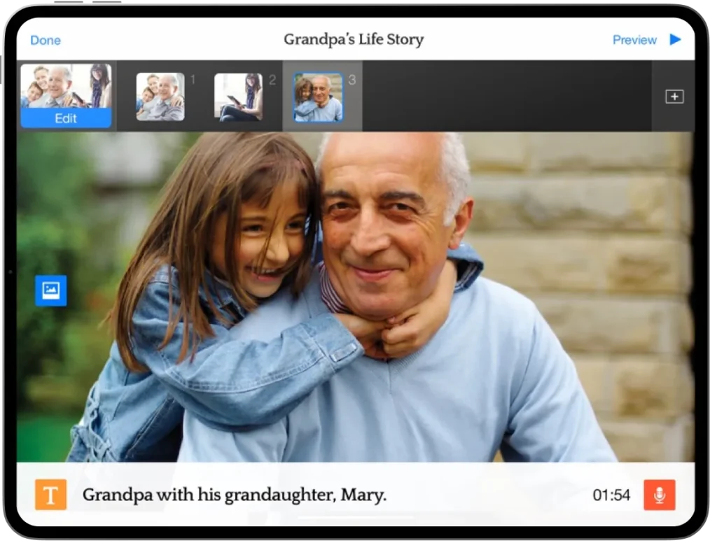 My Life Story iPad