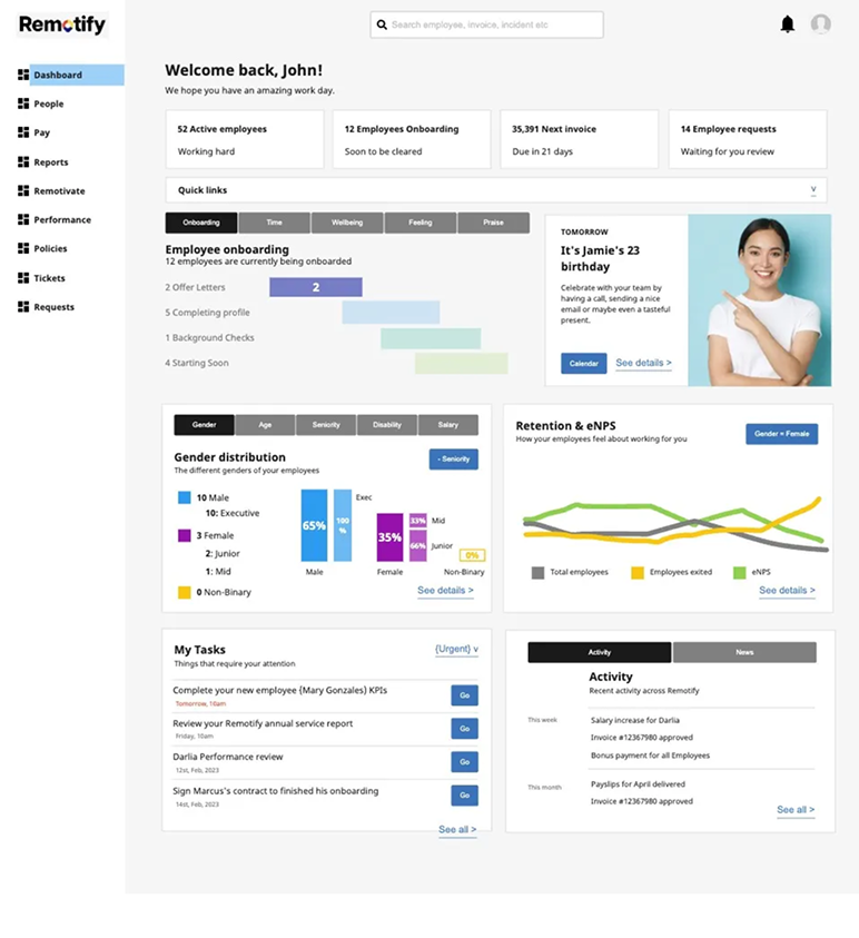 Remotify Customer Wireframes 2